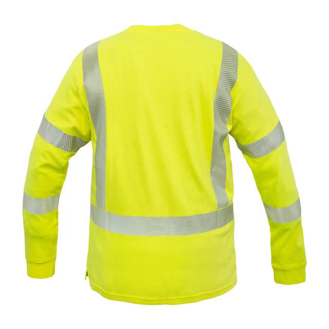 FlameSafe Workwear – FR Class 3 Hi - Vis Long Sleeve Shirt - Keeper's Safety Supply