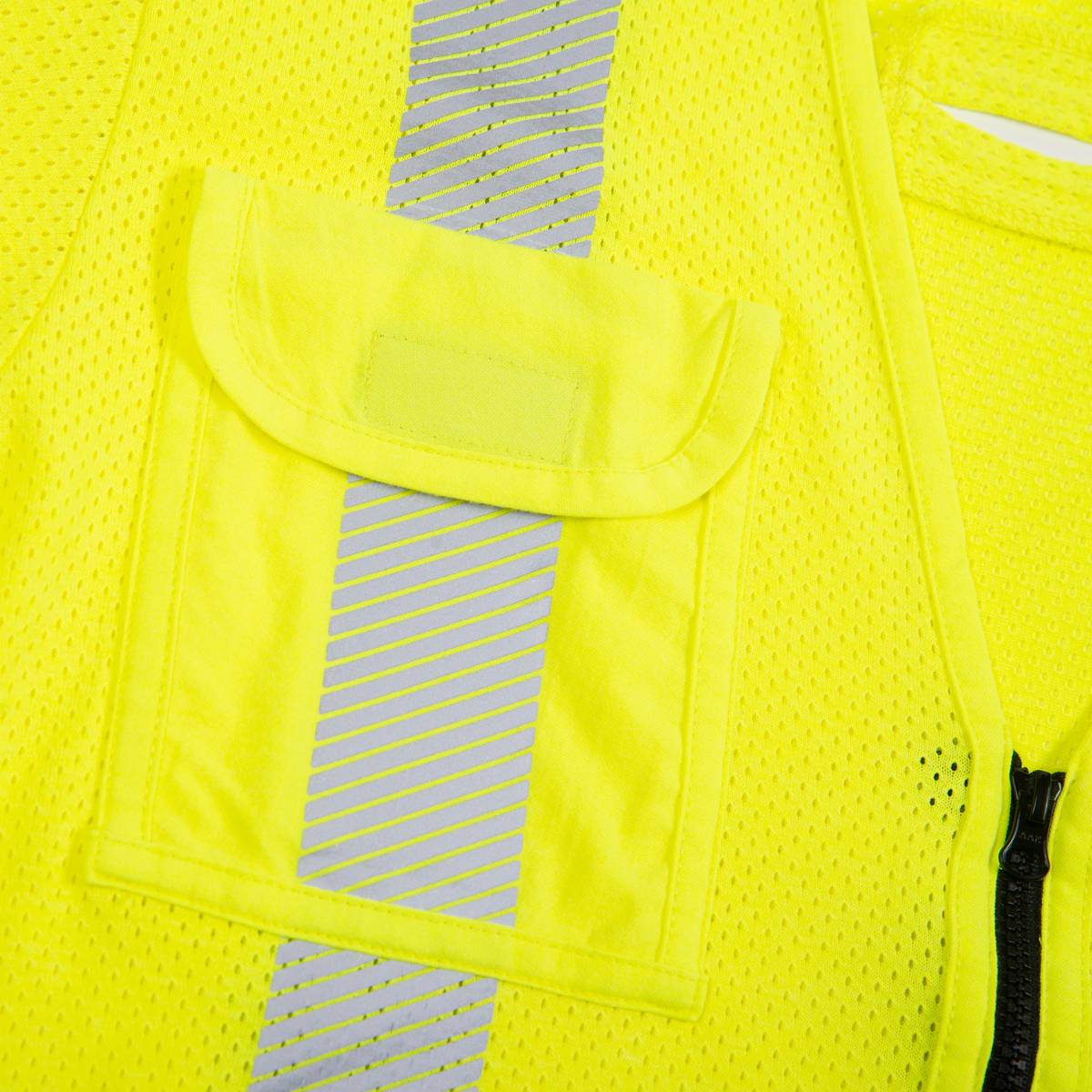 FlameSafe Workwear - Safety Vest Sleeveless Zip Closure Yellow - Keeper's Safety Supply