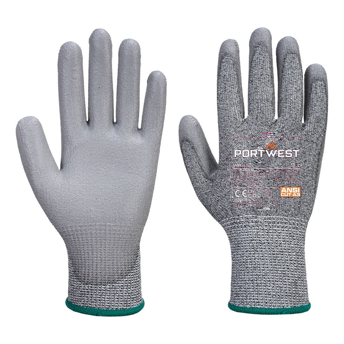 A622 - Cut C13 PU Glove A3