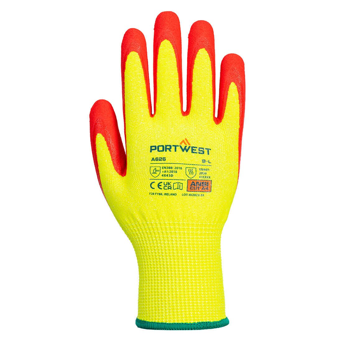 Portwest – A626 - Vis - Tex Cut D13 Nitrile Glove A4 - Keeper's Safety Supply