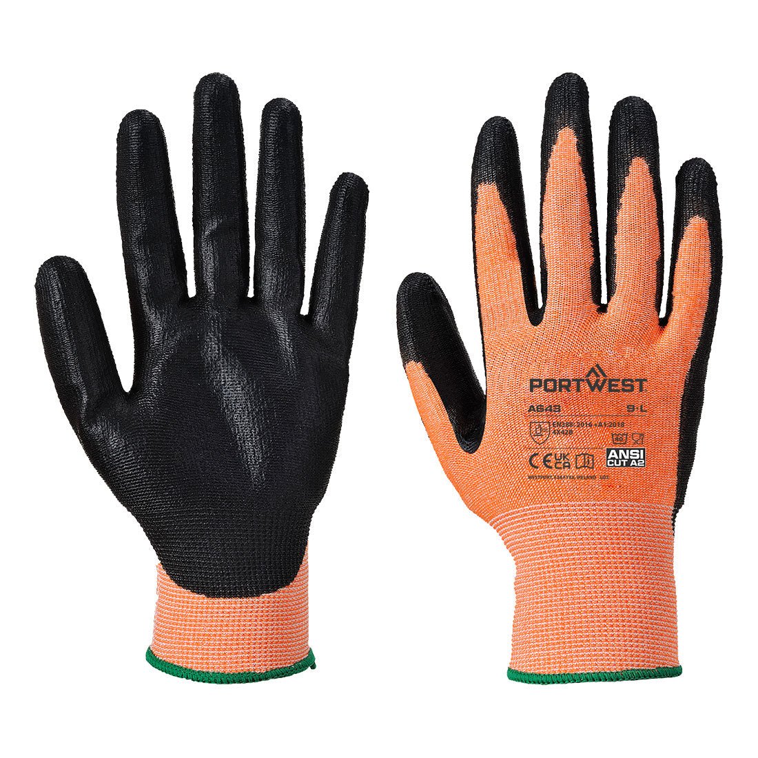 Portwest – A643 - Cut B13 Nitrile Amber Glove A2 - Keeper's Safety Supply