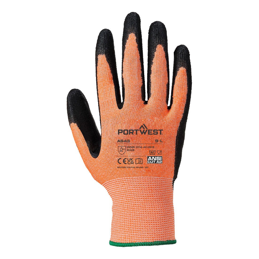 A643 - Cut B13 Nitrile Amber Glove A2