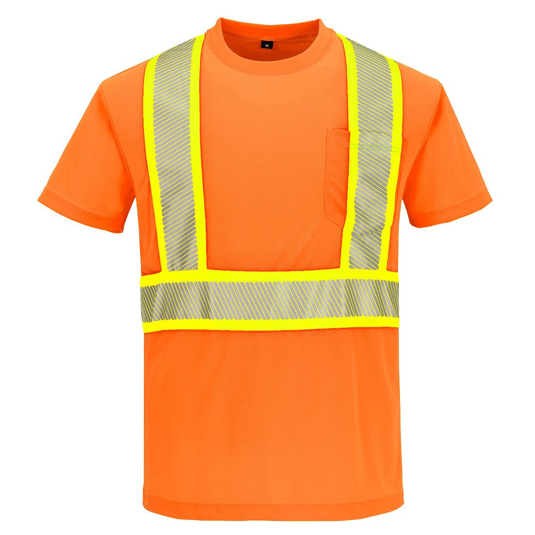 Portwest CA112 Hi - Vis Short Sleeve T-Shirt - Keeper's Safety Supply