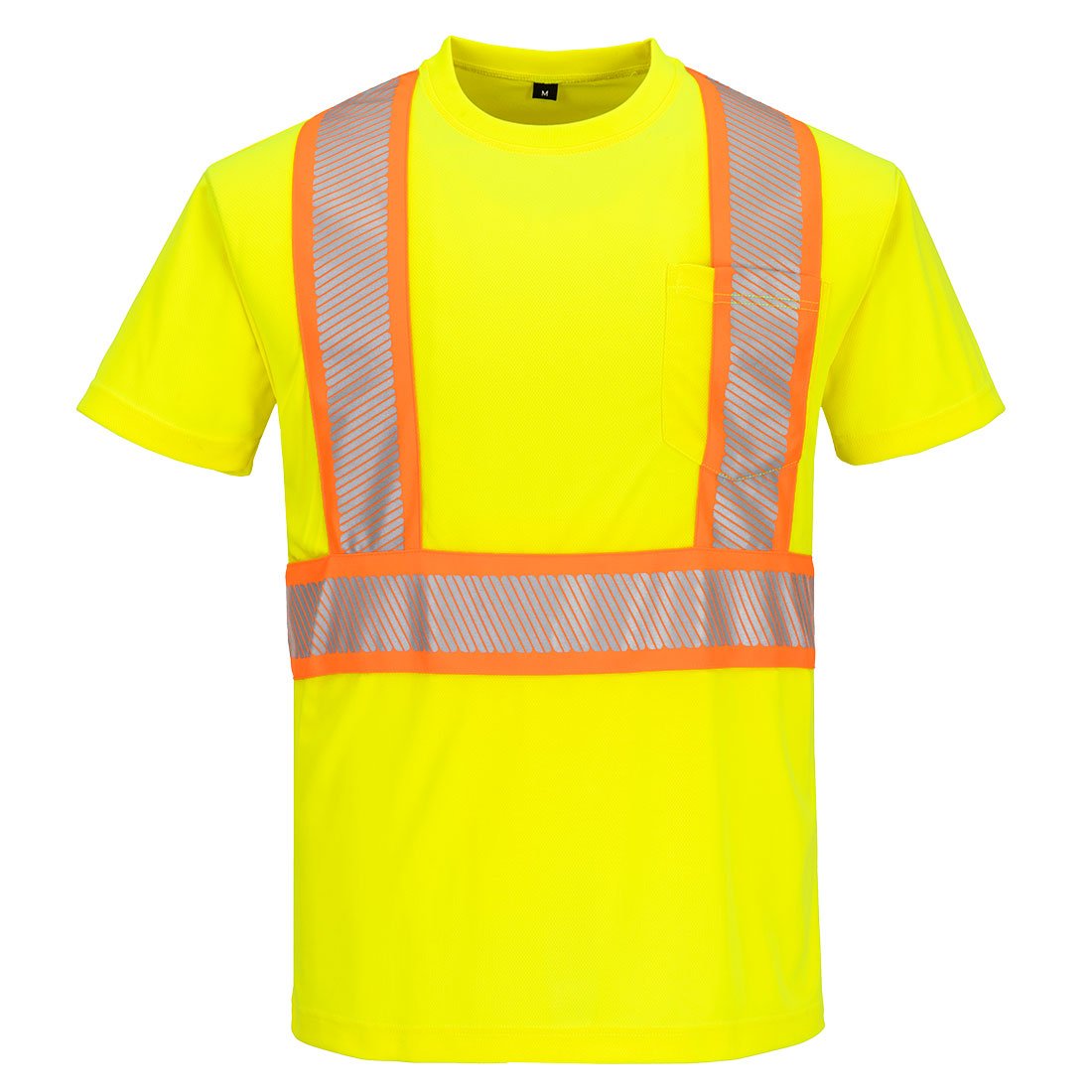 Portwest CA112 Hi - Vis Short Sleeve T-Shirt - Keeper's Safety Supply