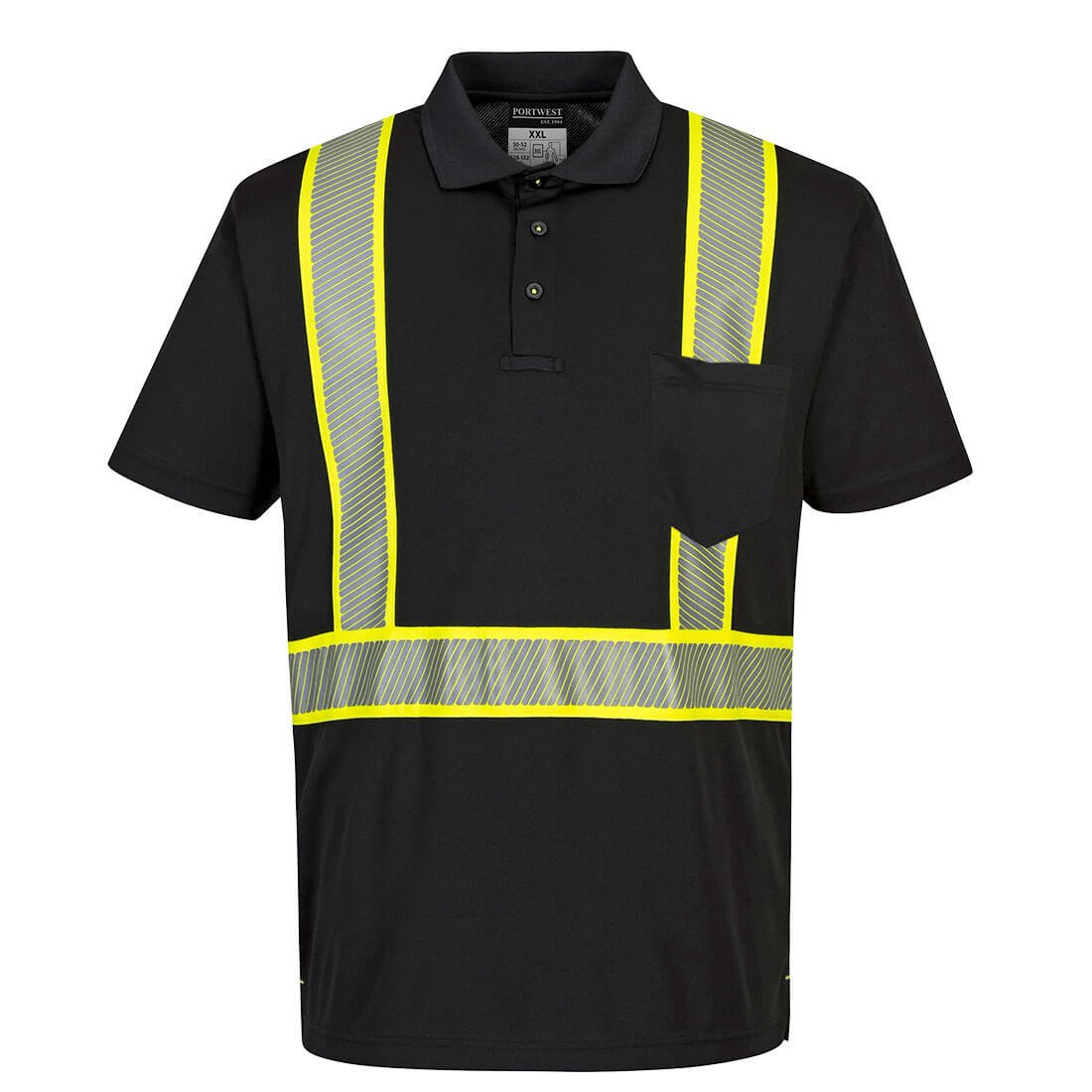 Portwest – F140 - Iona Plus Enhanced Polo Shirt S/S - Keeper's Safety Supply