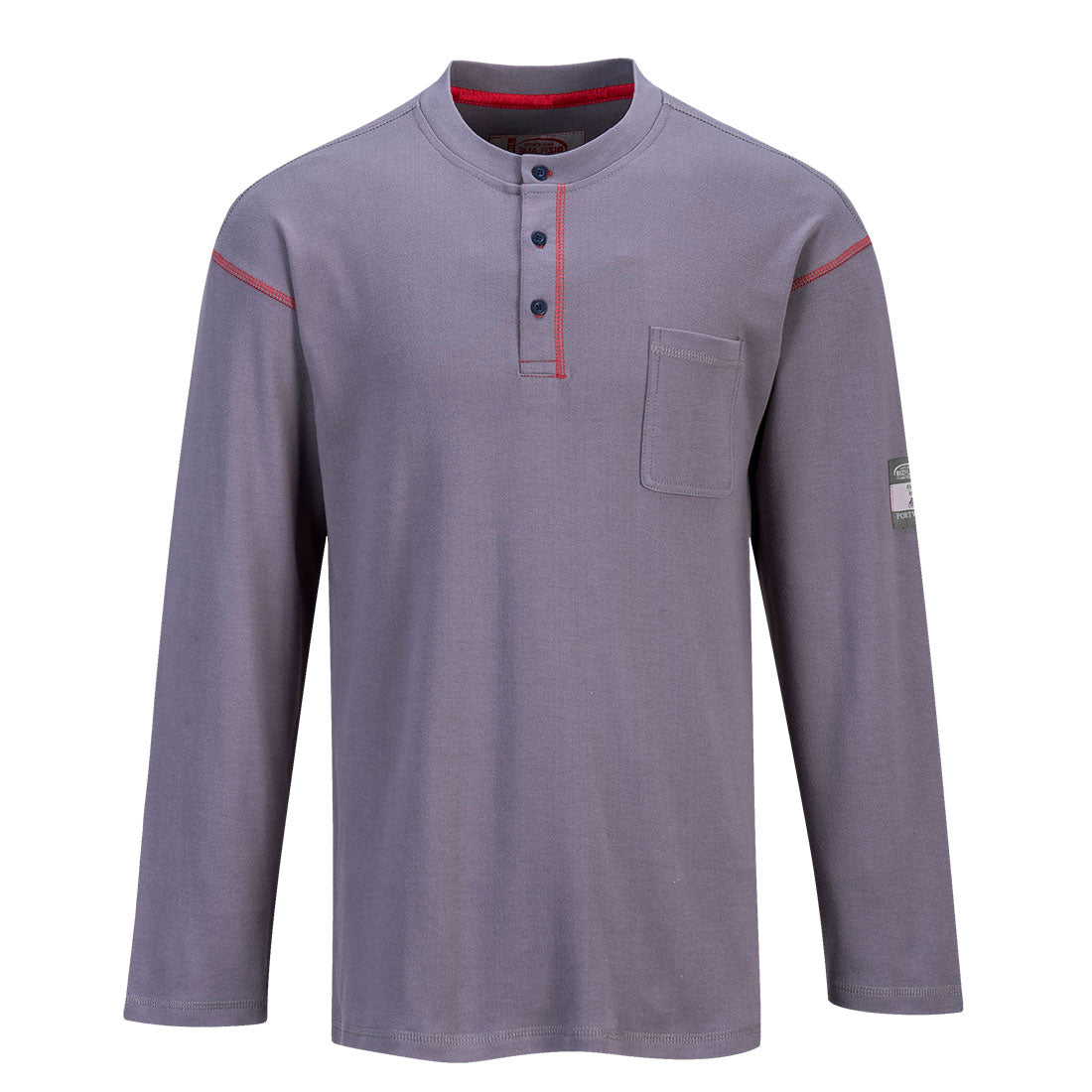 Portwest – FR02 - Bizflame Knit FR Henley - Keeper's Safety Supply