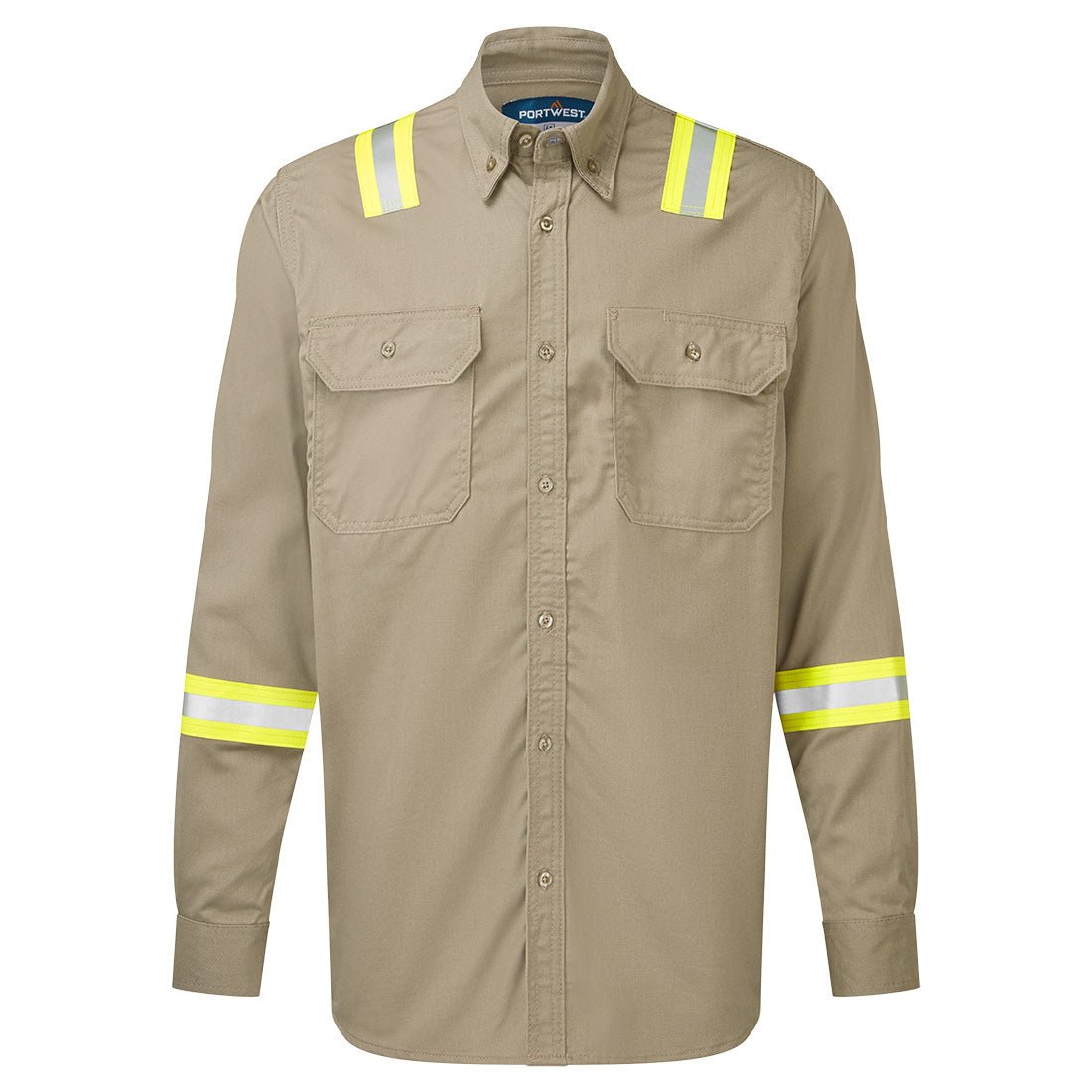 Portwest – FR706 - Bizflame 88/12 FR Taped Shirt - Keeper's Safety Supply