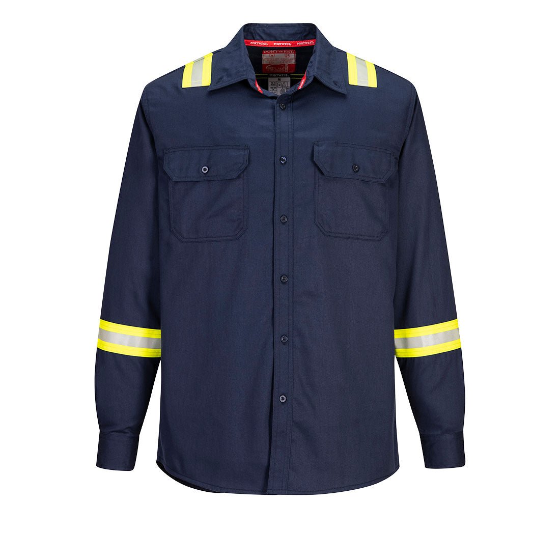 Portwest – FR706 - Bizflame 88/12 FR Taped Shirt - Keeper's Safety Supply