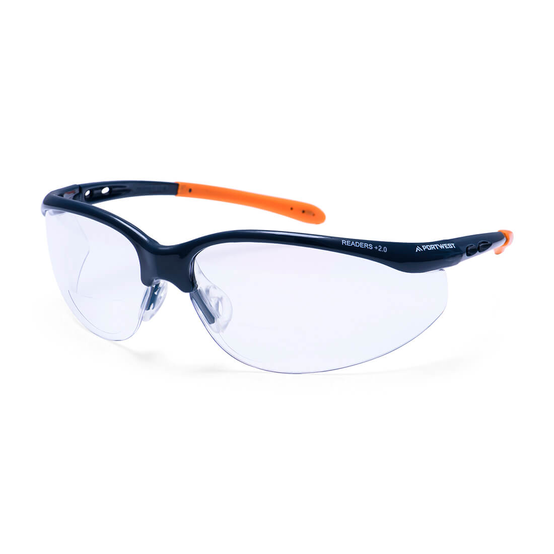 Portwest PS25 Clear Safety Readers with +1.5, +2.0, +2.5 Dioptre Lenses