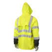 Radians RW07 High - Visibility Rain Jacket – Hi - Vis Green/Black - Keeper's Safety Supply