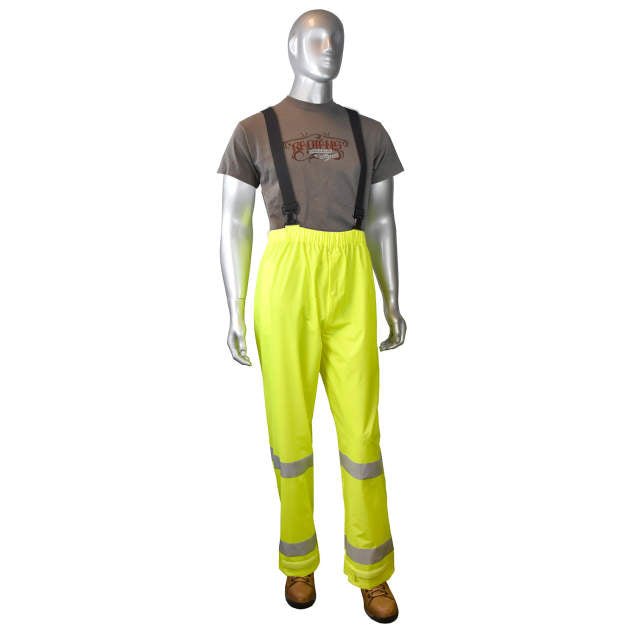 Radians RW25 High - Visibility Rain Pants – Hi - Vis Green - Keeper's Safety Supply