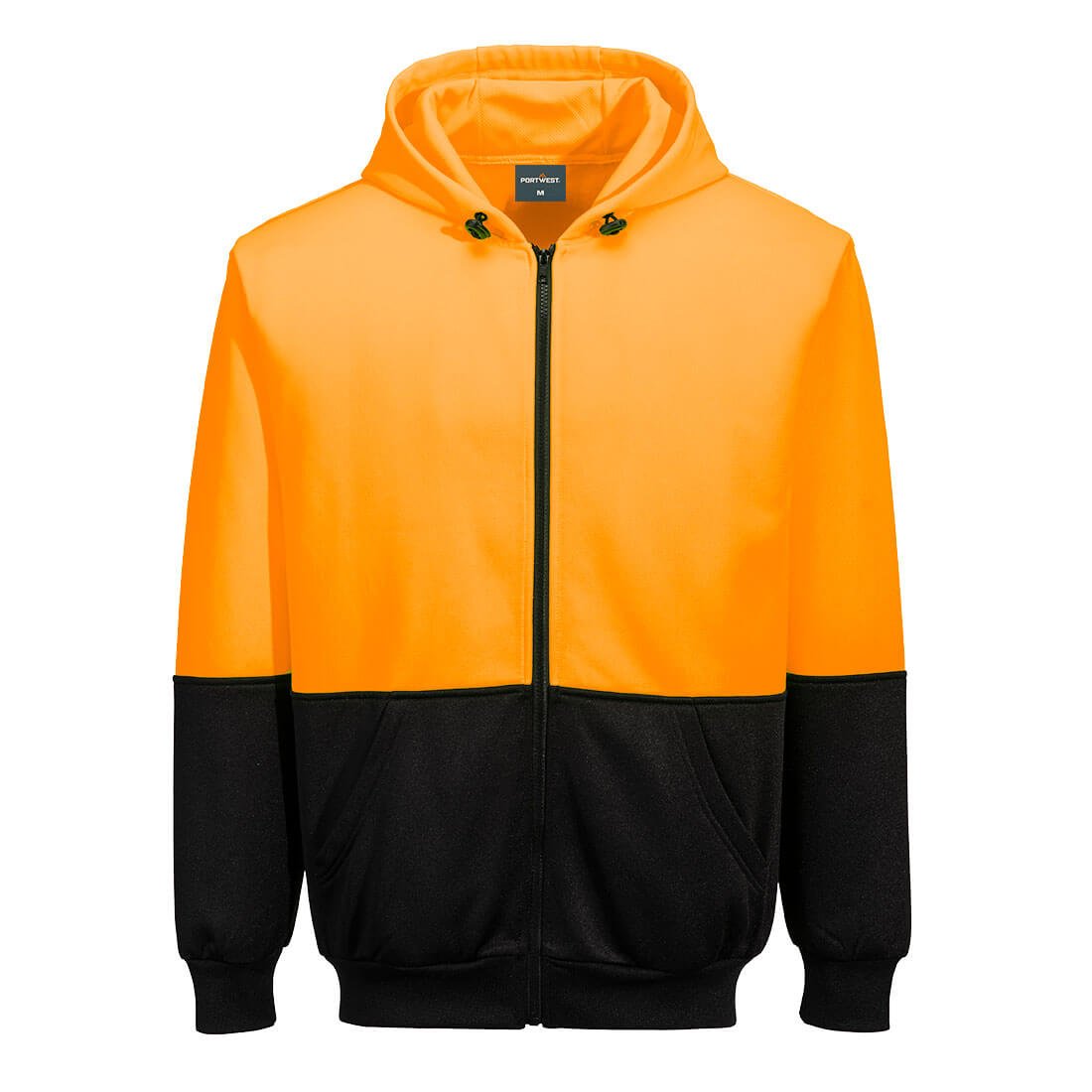 Portwest – Portwest UB327 Hi - Vis Two - Tone Zip Hoodie - Keeper's Safety Supply