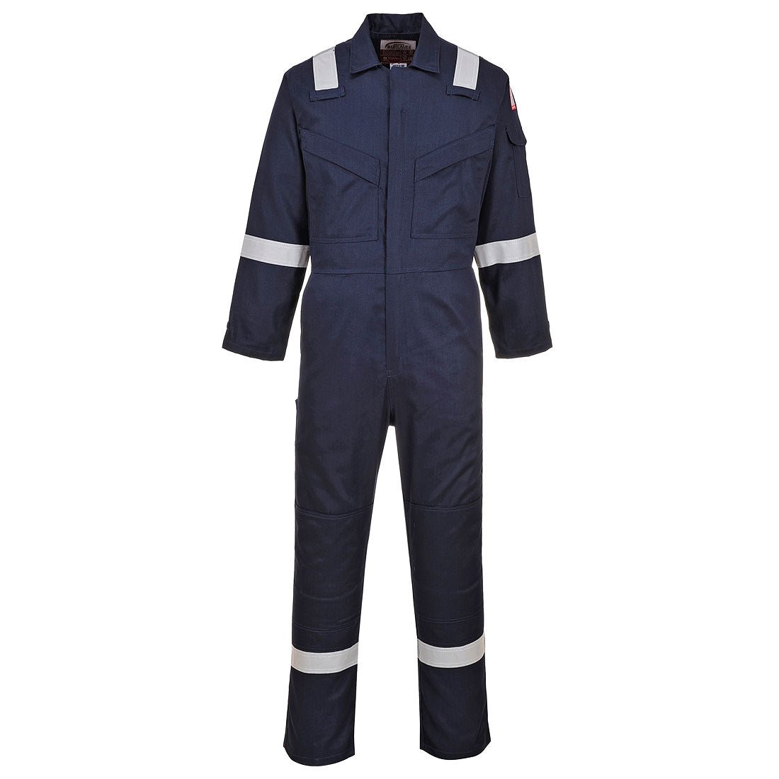 Portwest – UFR21 - Bizflame Work Super Lightweight Anti - Static FR Coverall - Keeper's Safety Supply