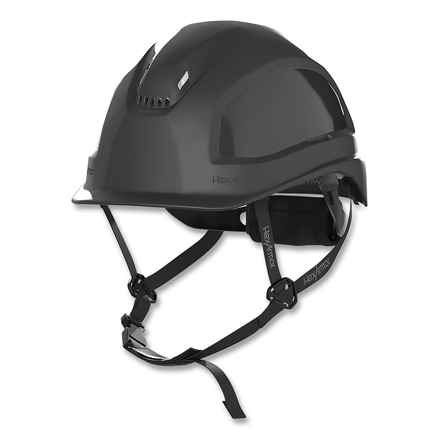 HexArmor – Ceros XP450A Vented Safety Helmet – Class C – 6 - Point Suspension - Keeper's Safety Supply