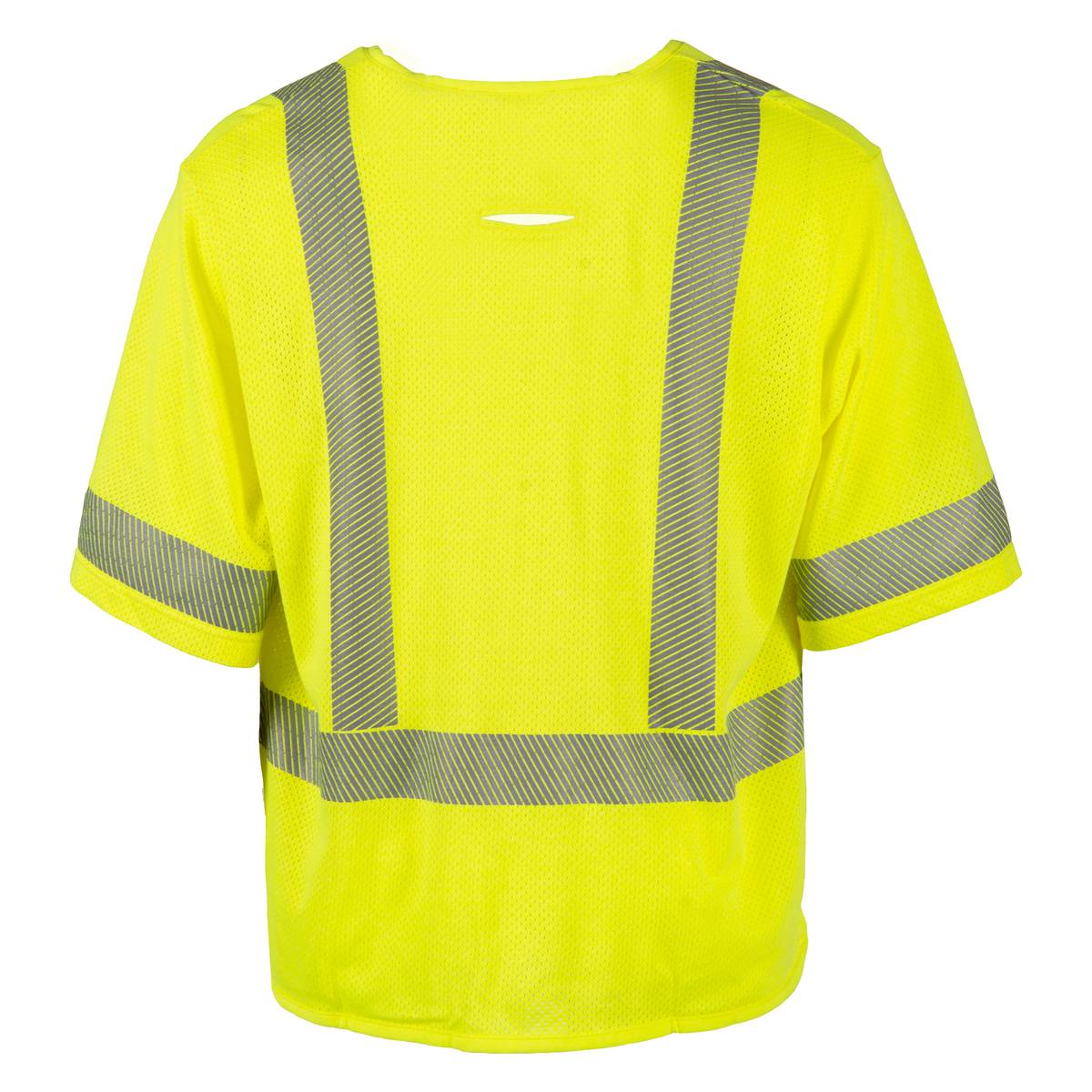 FlameSafe Workwear - Safety Vest Sleeveless Zip Closure Yellow - Keeper's Safety Supply