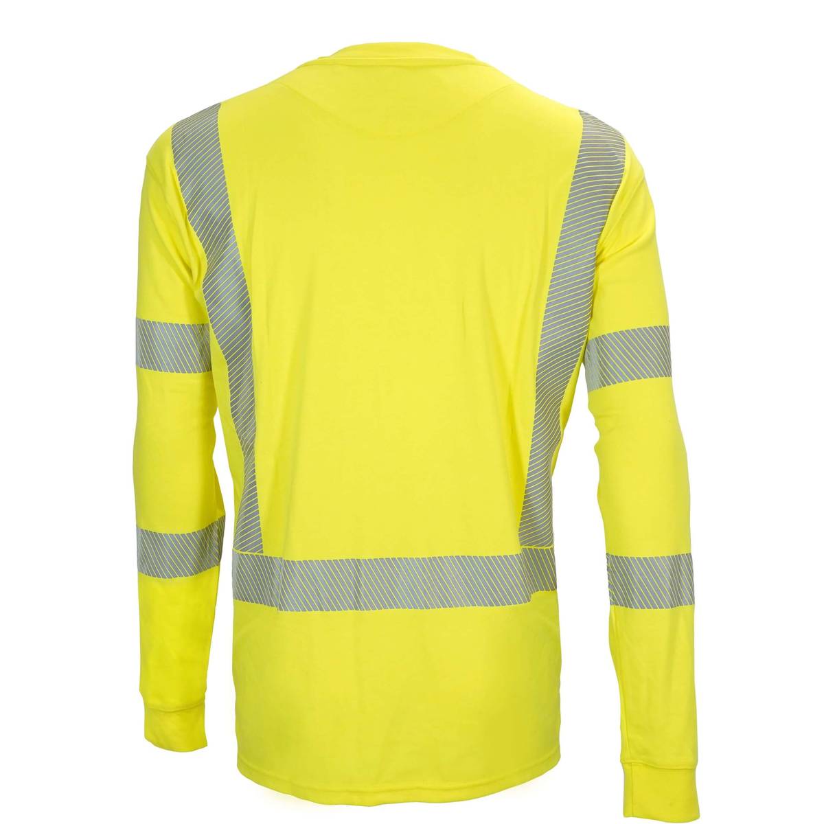 FlameSafe Workwear – Flame - Resistant Hi - Visibility Henley Shirt - Keeper's Safety Supply