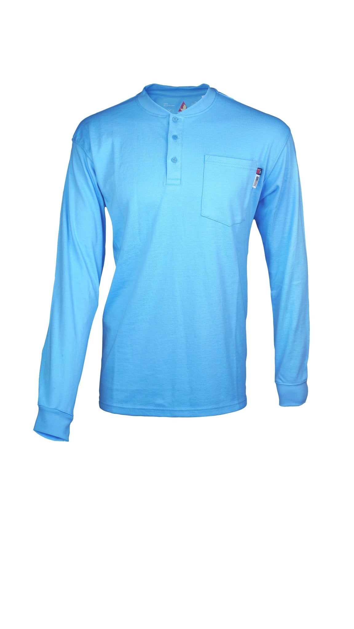 FlameSafe Workwear – FR Henley Long Sleeved Shirt - Keeper's Safety Supply
