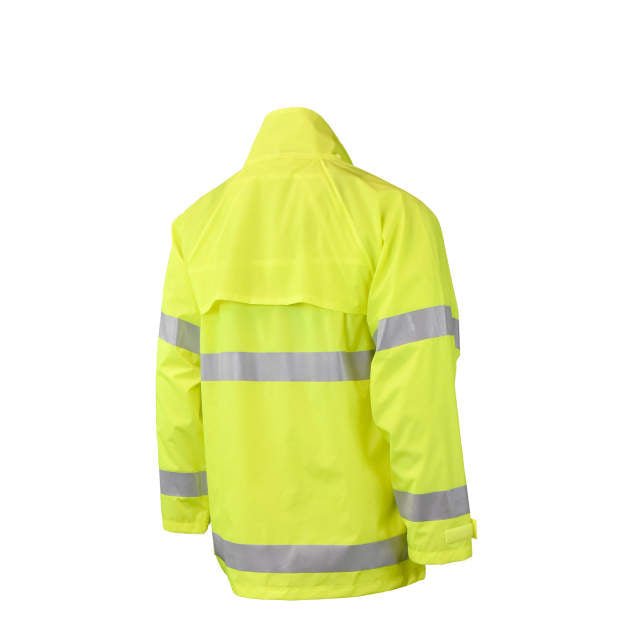 Radians RW25 High - Visibility Rain Jacket – Hi - Vis Green - Keeper's Safety Supply