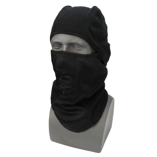 Radians Nordic Blaze® RWL25 Hinged Fleece Balaclava- BLACK