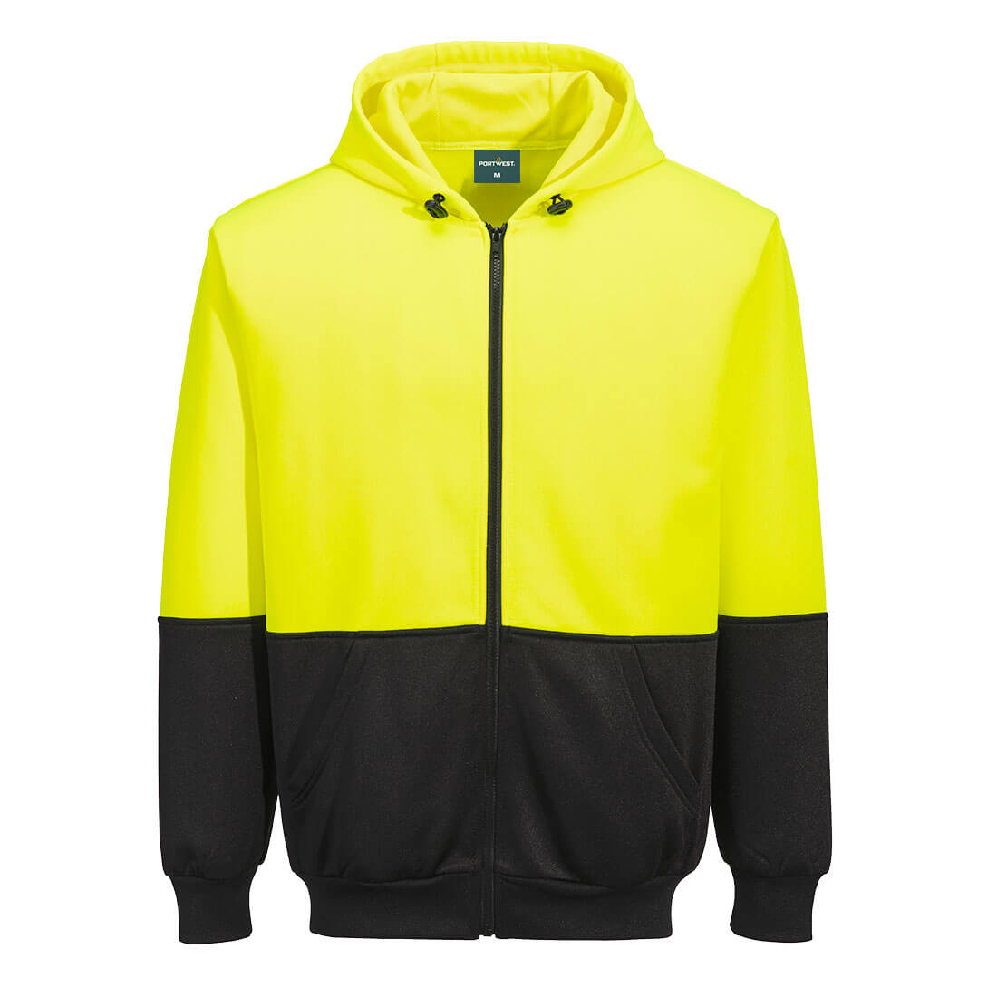 Portwest – Portwest UB327 Hi-Vis Two-Tone Zip Hoodie