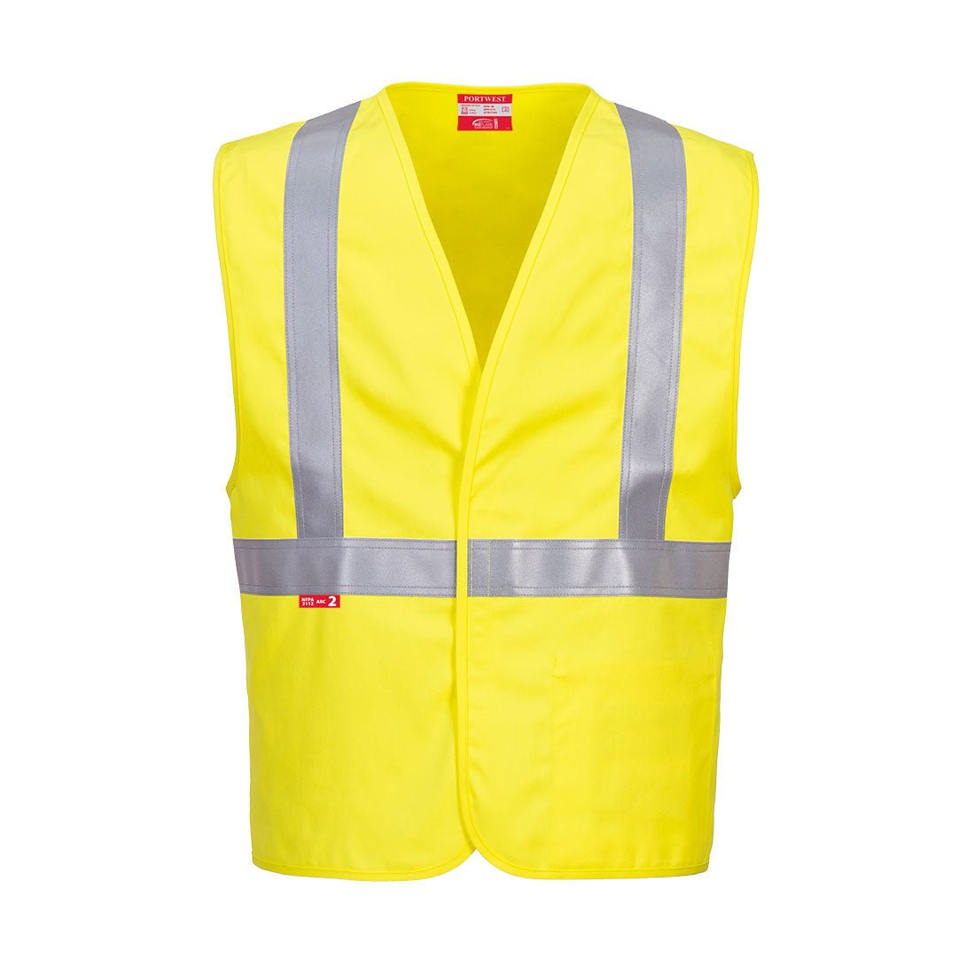 Portwest – UFR23 - Bizflame 88/12 Hi - Vis FR Woven Vest - Keeper's Safety Supply